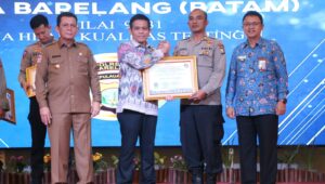 Polresta Barelang, Penghargaan Ombudsman RI, Predikat Kepatuhan Standar Pelayanan Publik, Pelayanan Publik, Kepolisian Negara Republik Indonesia, Kepri, 2022