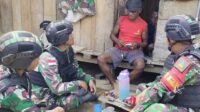 Silaturahmi perbatasan, Satgas Pamtas Yonif 310/KK, Kegiatan Ngopi Bareng, Kerjasama Masyarakat, Pembinaan Teritorial