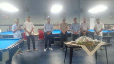 Arden, Arden Billiard dan Café, Arden Billiard, Arden Billiard, grand opening, Banjaran, antusiasme tamu, kendala acara, Andri Irawan, potensi olahraga billiard, Arden Billiard, Desa Batukarut
