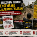 PT Pancapuri Raharja, Permata Sindangpanon Banjaran, BPSK Kabupaten Bandung, Putusan BPSK PT Pancapuri Raharja, pengembang nakal Kabupaten Bandung, sengketa konsumen perumahan, warga Permata Sindangpanon, fasilitas umum perumahan, jalan perumahan tidak dibangun, PJU tidak tersedia, Pemkab Bandung lemah pengawasan, pengembang perumahan bermasalah, PT Pancapuri Raharja Banjaran, kasus perumahan Bandung, DPRD Kabupaten Bandung Komisi C, Dinas Lingkungan Hidup Kabupaten Bandung, Disperkimtan Kabupaten Bandung, hak konsumen perumahan, putusan inkracht tidak dijalankan, perumahan Permata Sindangpanon, warga gugat pengembang, pengawasan developer Kabupaten Bandung, legalitas PT Pancapuri Raharja, sengketa perumahan Banjaran, jalan rusak perumahan Bandung, permasalahan developer Bandung, konsumen perumahan dirugikan, berita Kabupaten Bandung, pengembang abaikan putusan BPSK, kasus PT Pancapuri Raharja terbaru